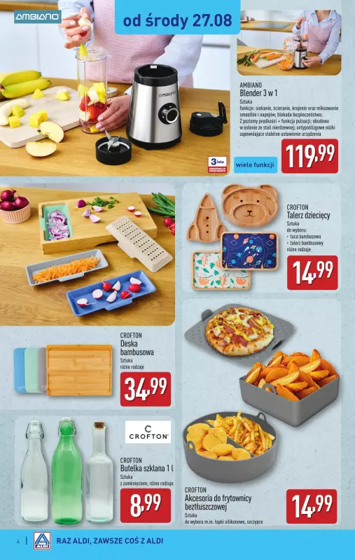 Aldi - gazetka promocyjna Aldi ma to coś! od środy 27.08 do soboty 30.08 - strona 4