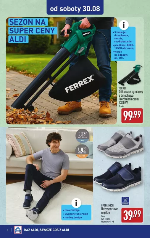 Aldi - gazetka promocyjna Aldi ma to coś! od środy 27.08 do soboty 30.08 - strona 8