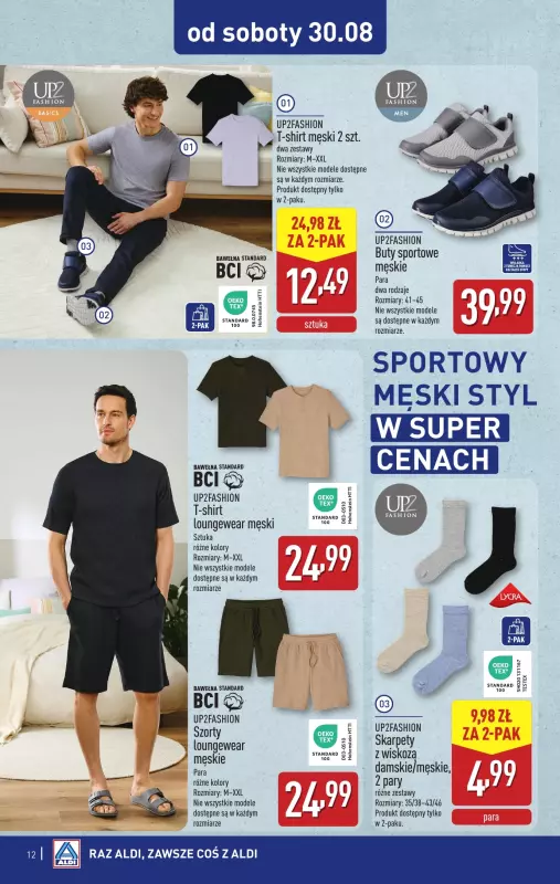 Aldi - gazetka promocyjna Aldi ma to coś! od środy 27.08 do soboty 30.08 - strona 12