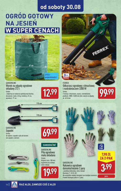 Aldi - gazetka promocyjna Aldi ma to coś! od środy 27.08 do soboty 30.08 - strona 10