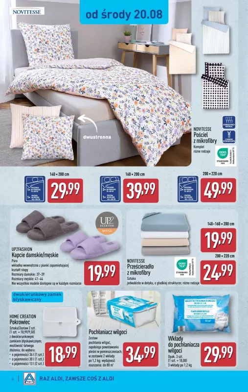 Aldi - gazetka promocyjna Aldi ma to coś! od środy 20.08 do soboty 23.08 - strona 6