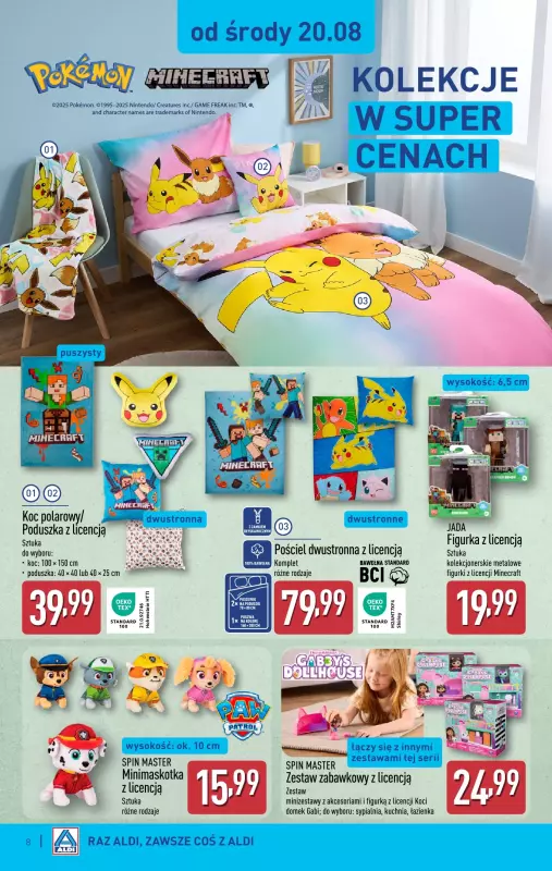 Aldi - gazetka promocyjna Aldi ma to coś! od środy 20.08 do soboty 23.08 - strona 8