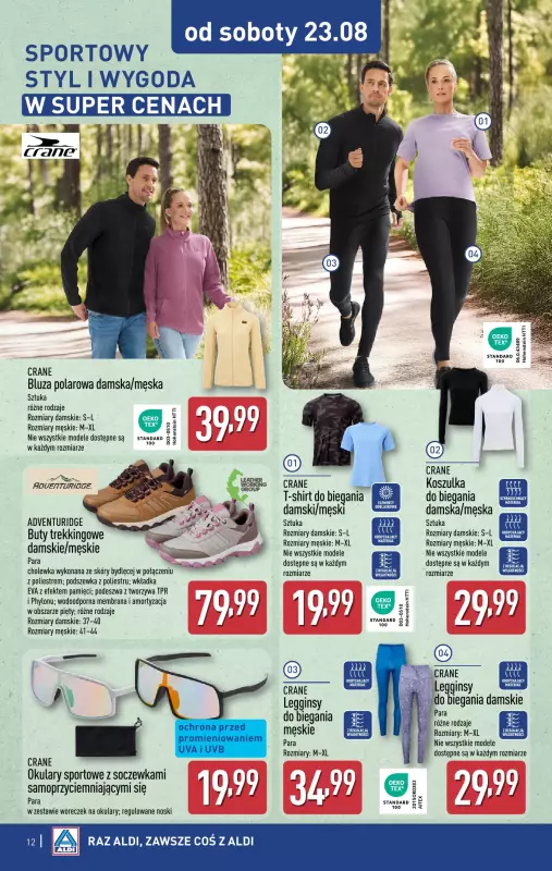Aldi - gazetka promocyjna Aldi ma to coś! od środy 20.08 do soboty 23.08 - strona 12