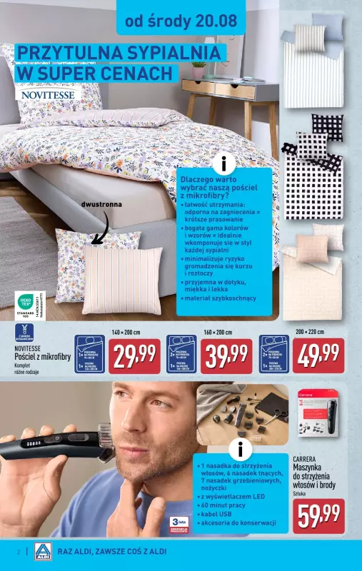 Aldi - gazetka promocyjna Aldi ma to coś! od środy 20.08 do soboty 23.08 - strona 2