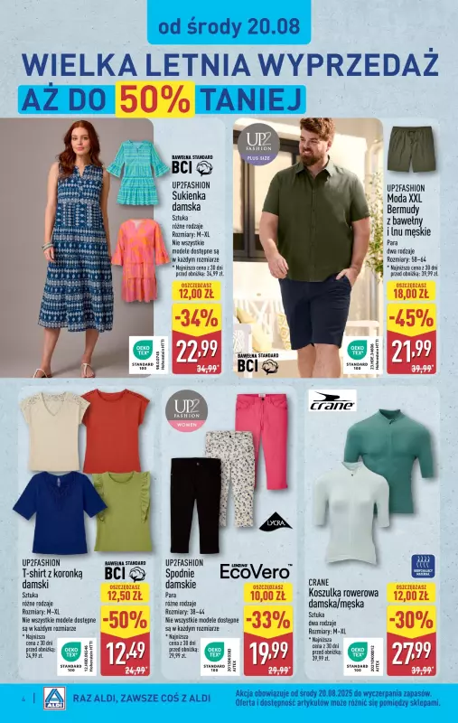 Aldi - gazetka promocyjna Aldi ma to coś! od środy 20.08 do soboty 23.08 - strona 4