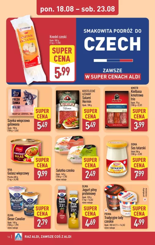 Aldi - gazetka promocyjna Pełny katalog! od poniedziałku 18.08 do soboty 23.08 - strona 16