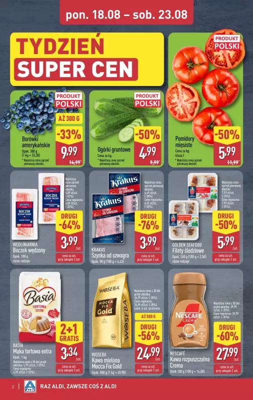 Aldi - gazetka promocyjna Weekend super cen w Aldi! od czwartku 21.08 do soboty 23.08 - strona 2