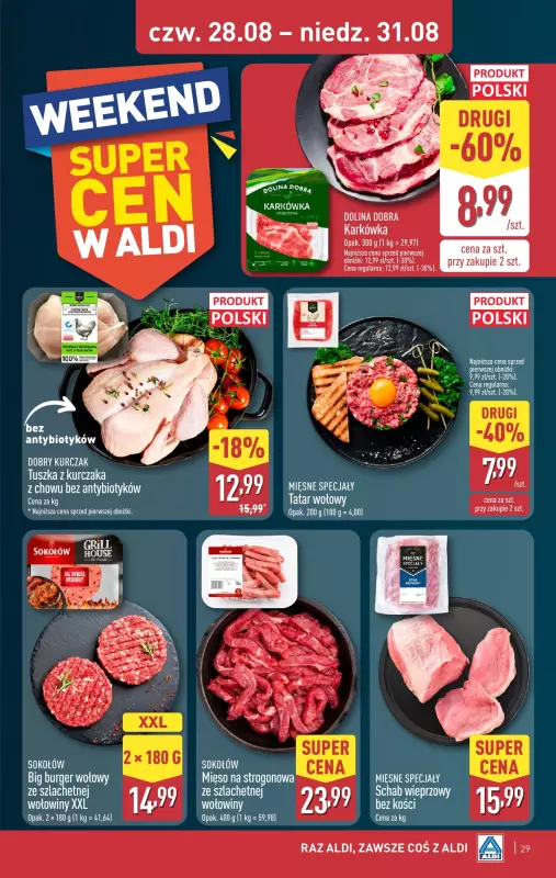 Aldi - gazetka promocyjna Pełny katalog! od poniedziałku 25.08 do niedzieli 31.08 - strona 29