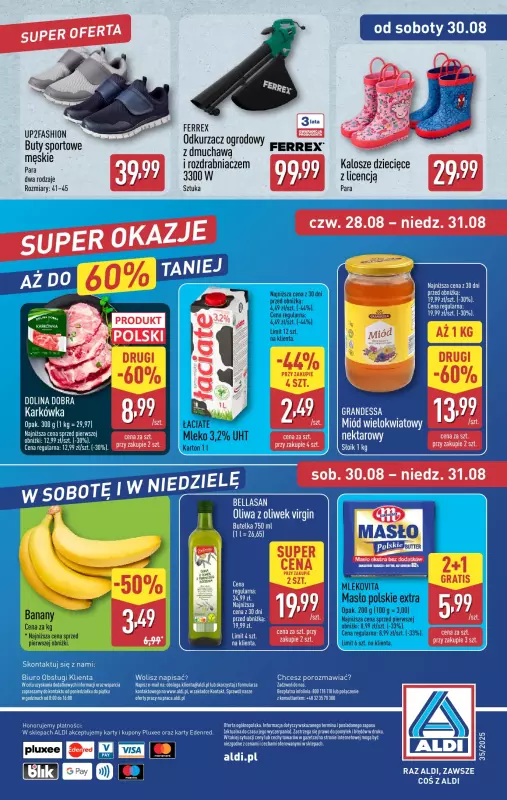 Aldi - gazetka promocyjna Pełny katalog! od poniedziałku 25.08 do niedzieli 31.08 - strona 39