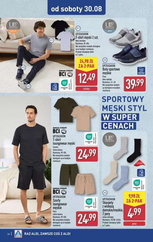 Aldi - gazetka promocyjna Pełny katalog! od poniedziałku 25.08 do niedzieli 31.08 - strona 36
