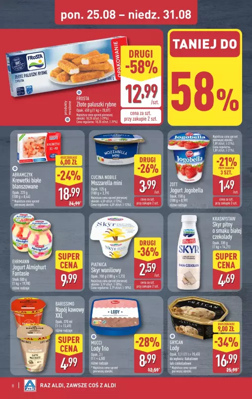 Aldi - gazetka promocyjna Pełny katalog! od poniedziałku 25.08 do niedzieli 31.08 - strona 8