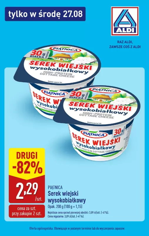 Aldi - gazetka promocyjna Tylko w środę! od środy 27.08 do środy 27.08 - strona 2