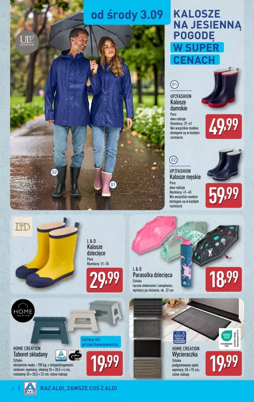 Aldi - gazetka promocyjna Aldi ma to coś! od środy 03.09 do soboty 06.09 - strona 8