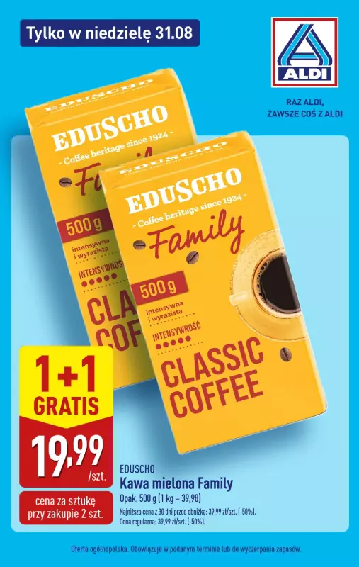 Aldi - gazetka promocyjna Tylko w niedzielę! od niedzieli 31.08 do niedzieli 31.08 - strona 2