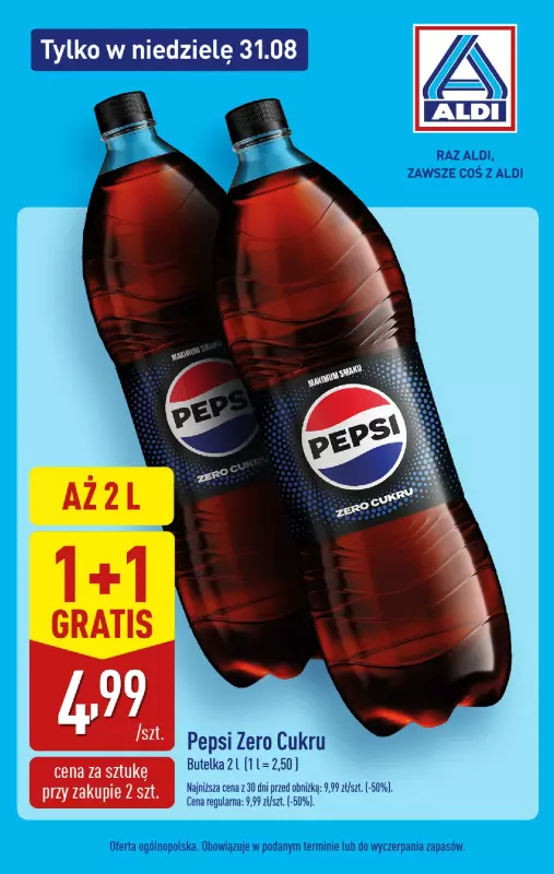Aldi - gazetka promocyjna Tylko w niedzielę! od niedzieli 31.08 do niedzieli 31.08 - strona 7