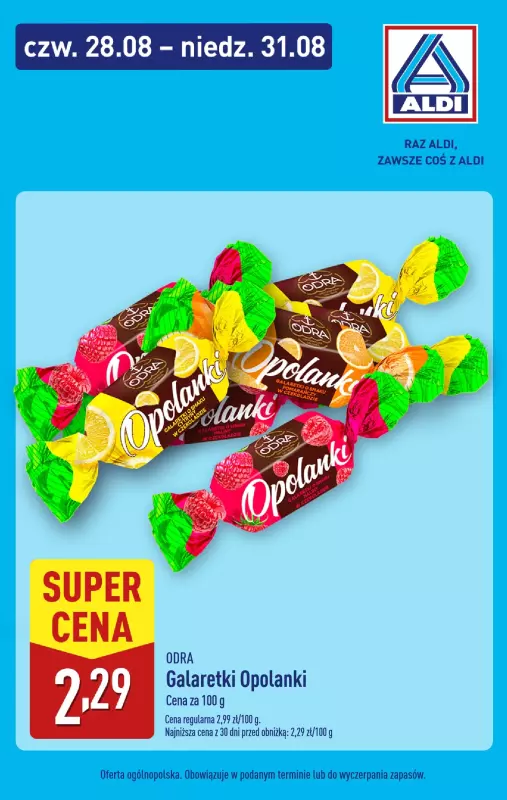 Aldi - gazetka promocyjna Weekend super cen w Aldi! od piątku 29.08 do niedzieli 31.08 - strona 4
