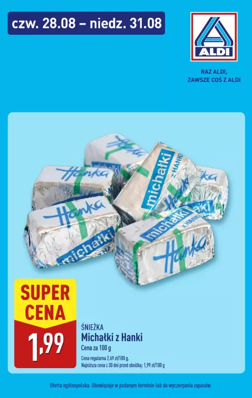 Aldi - gazetka promocyjna Weekend super cen w Aldi! od piątku 29.08 do niedzieli 31.08 - strona 5