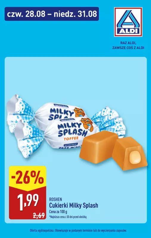 Aldi - gazetka promocyjna Weekend super cen w Aldi! od piątku 29.08 do niedzieli 31.08 - strona 6