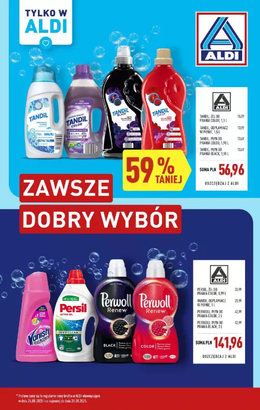 Aldi - gazetka promocyjna Pełny katalog! od poniedziałku 25.08 do niedzieli 31.08 - strona 17
