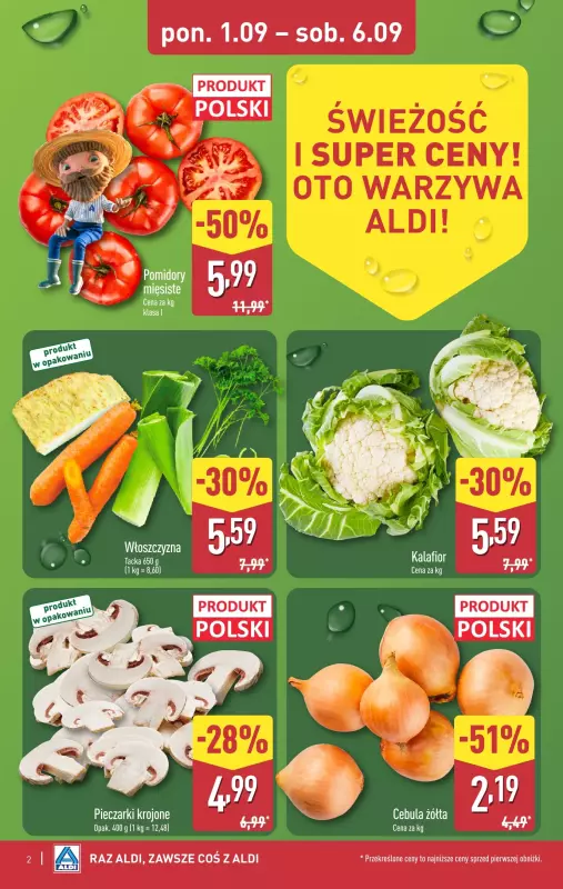 Aldi - gazetka promocyjna Pełny katalog! od poniedziałku 01.09 do soboty 06.09 - strona 2