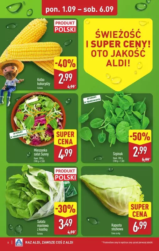 Aldi - gazetka promocyjna Weekend super cen w Aldi! od czwartku 04.09 do soboty 06.09 - strona 8