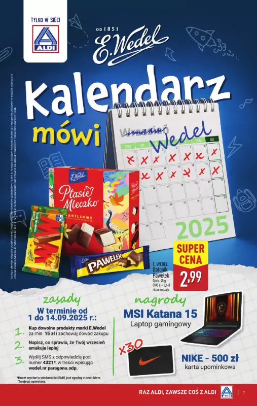 Aldi - gazetka promocyjna Weekend super cen w Aldi! od czwartku 04.09 do soboty 06.09 - strona 7