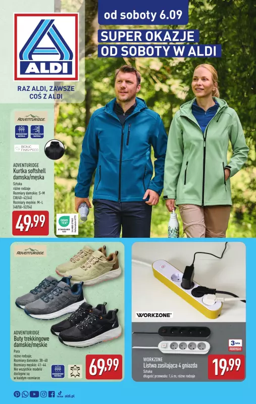 Aldi - gazetka promocyjna Super okazje od soboty w Aldi! od soboty 06.09 do soboty 06.09