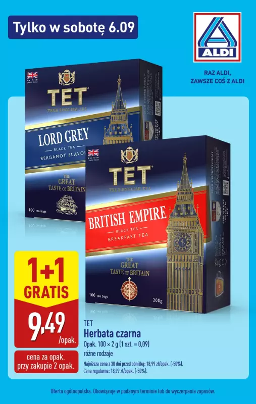 Aldi - gazetka promocyjna Tylko w sobotę! od soboty 06.09 do soboty 06.09 - strona 5