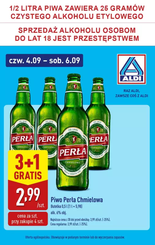 Aldi - gazetka promocyjna Weekend super cen w Aldi! od czwartku 04.09 do soboty 06.09 - strona 8