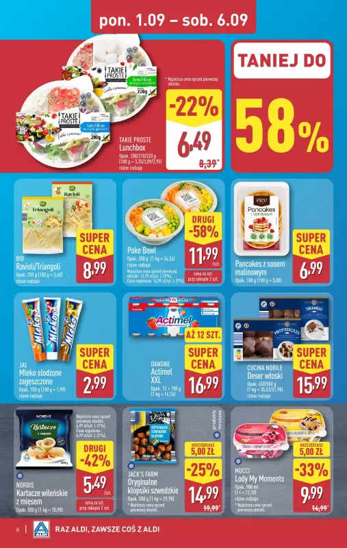 Aldi - gazetka promocyjna Pełny katalog! od poniedziałku 01.09 do soboty 06.09 - strona 8