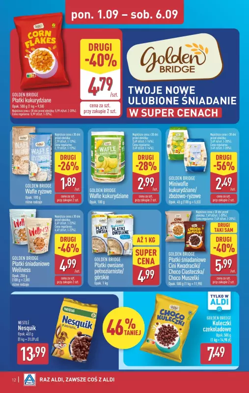 Aldi - gazetka promocyjna Pełny katalog! od poniedziałku 01.09 do soboty 06.09 - strona 12