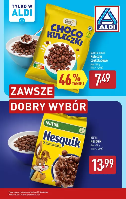 Aldi - gazetka promocyjna Pełny katalog! od poniedziałku 01.09 do soboty 06.09 - strona 14