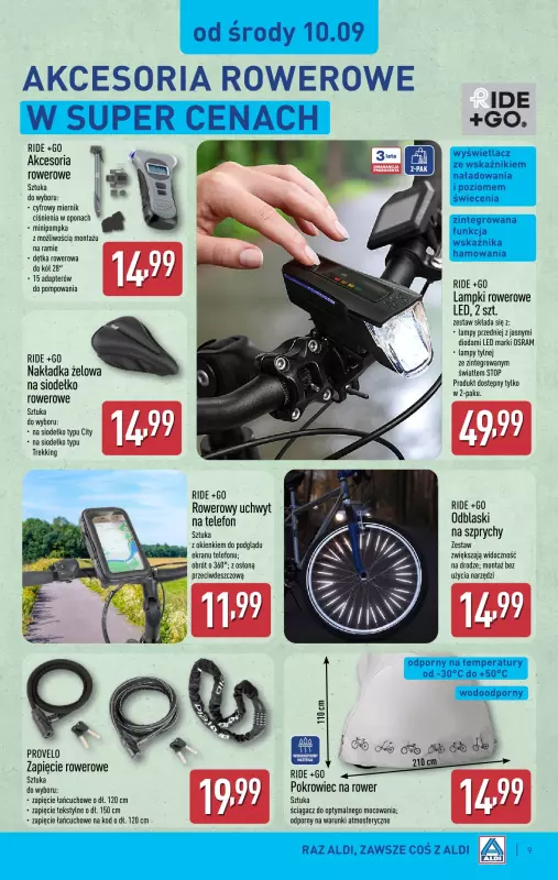 Aldi - gazetka promocyjna Aldi ma to coś! od środy 10.09 do soboty 13.09 - strona 9