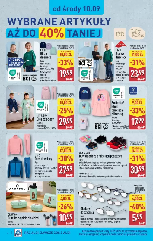 Aldi - gazetka promocyjna Aldi ma to coś! od środy 10.09 do soboty 13.09 - strona 6