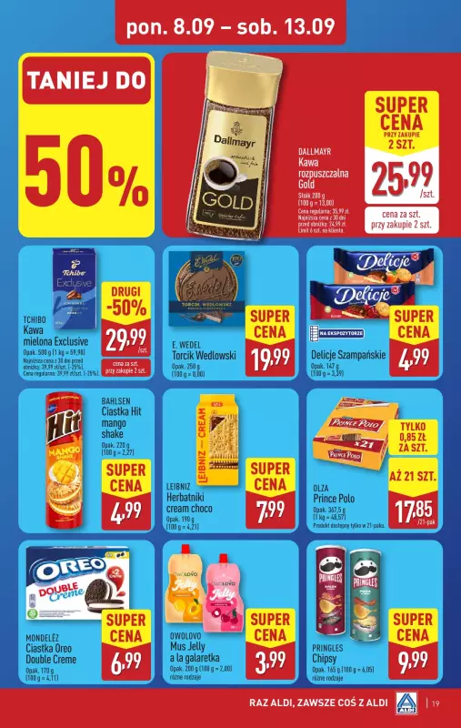 Aldi - gazetka promocyjna Pełny katalog! od poniedziałku 08.09 do soboty 13.09 - strona 19
