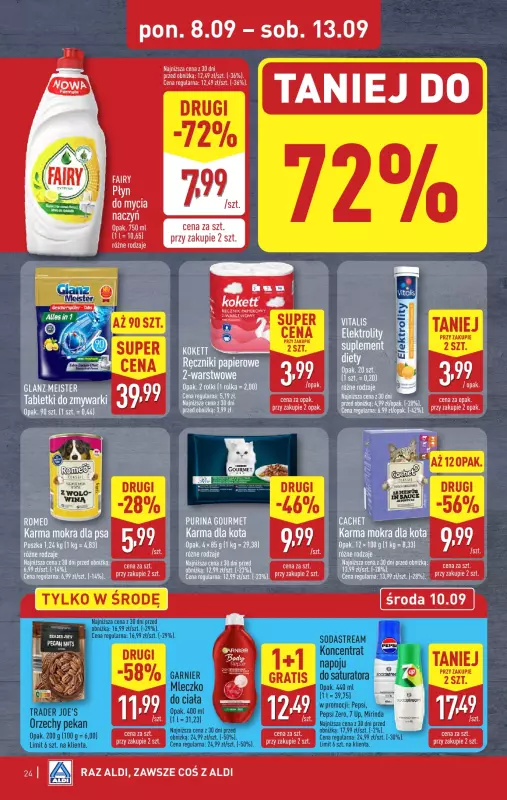Aldi - gazetka promocyjna Pełny katalog! od poniedziałku 08.09 do soboty 13.09 - strona 24