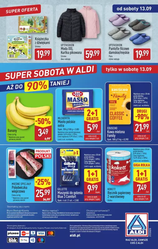 Aldi - gazetka promocyjna Pełny katalog! od poniedziałku 08.09 do soboty 13.09 - strona 44