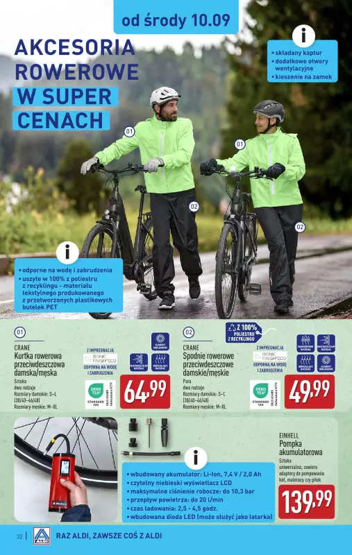 Aldi - gazetka promocyjna Pełny katalog! od poniedziałku 08.09 do soboty 13.09 - strona 32