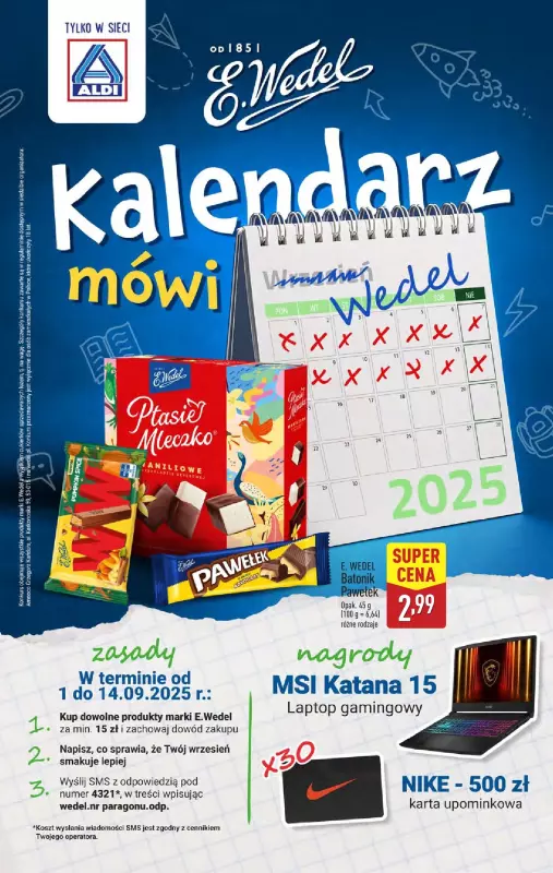 Aldi - gazetka promocyjna Pełny katalog! od poniedziałku 08.09 do soboty 13.09 - strona 15
