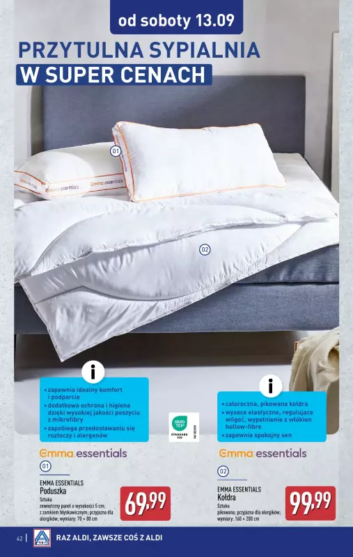 Aldi - gazetka promocyjna Pełny katalog! od poniedziałku 08.09 do soboty 13.09 - strona 42