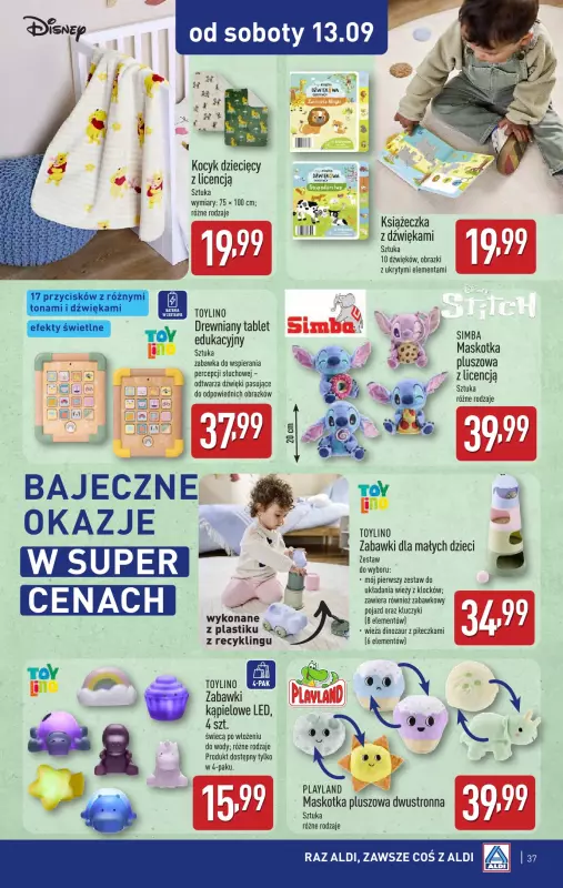 Aldi - gazetka promocyjna Pełny katalog! od poniedziałku 08.09 do soboty 13.09 - strona 37