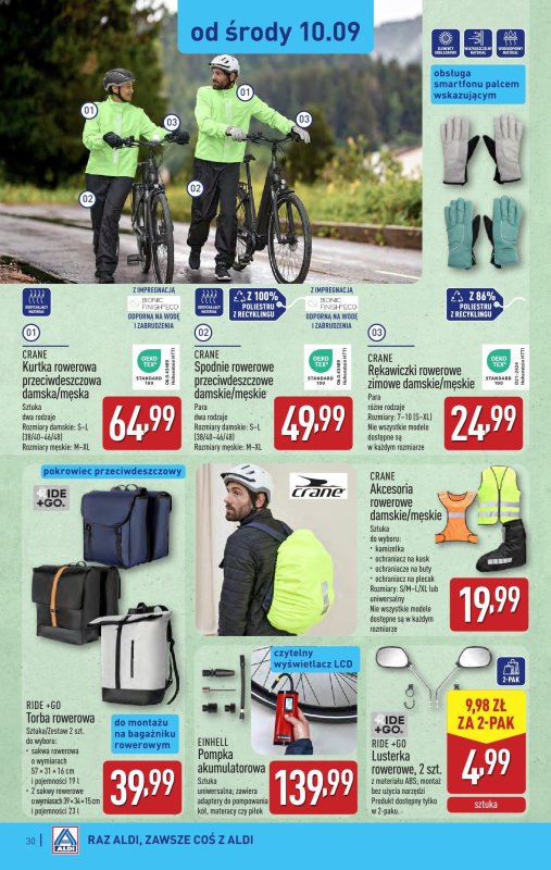 Aldi - gazetka promocyjna Pełny katalog! od poniedziałku 08.09 do soboty 13.09 - strona 30