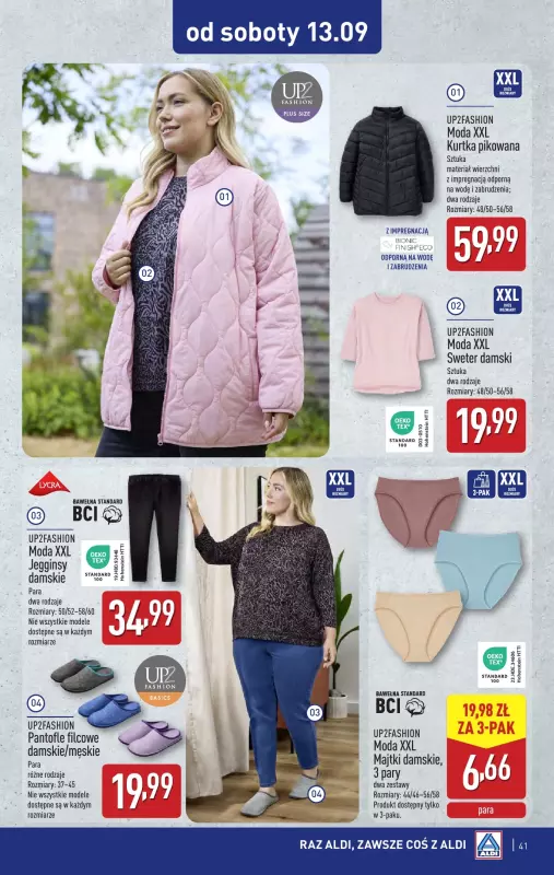 Aldi - gazetka promocyjna Pełny katalog! od poniedziałku 08.09 do soboty 13.09 - strona 41