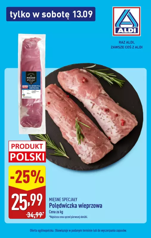 Aldi - gazetka promocyjna Tylko w sobotę! od soboty 13.09 do soboty 13.09 - strona 5