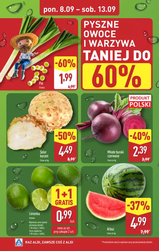 Aldi - gazetka promocyjna Farmer Aldik poleca! od poniedziałku 08.09 do soboty 13.09 - strona 4