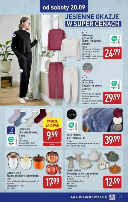 Aldi - gazetka promocyjna Super oferta już od soboty w Aldi!   - strona 3