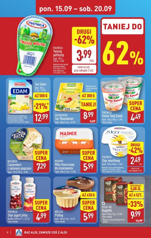 Aldi - gazetka promocyjna Pełny katalog! od poniedziałku 15.09 do soboty 20.09 - strona 8