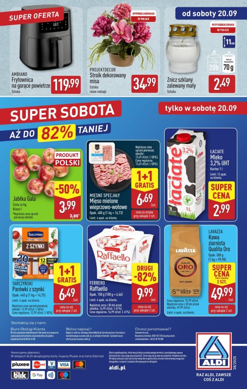 Aldi - gazetka promocyjna Pełny katalog! od poniedziałku 15.09 do soboty 20.09 - strona 46