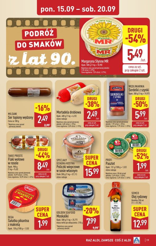 Aldi - gazetka promocyjna Pełny katalog! od poniedziałku 15.09 do soboty 20.09 - strona 19