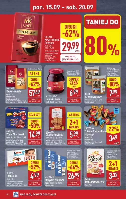 Aldi - gazetka promocyjna Pełny katalog! od poniedziałku 15.09 do soboty 20.09 - strona 10